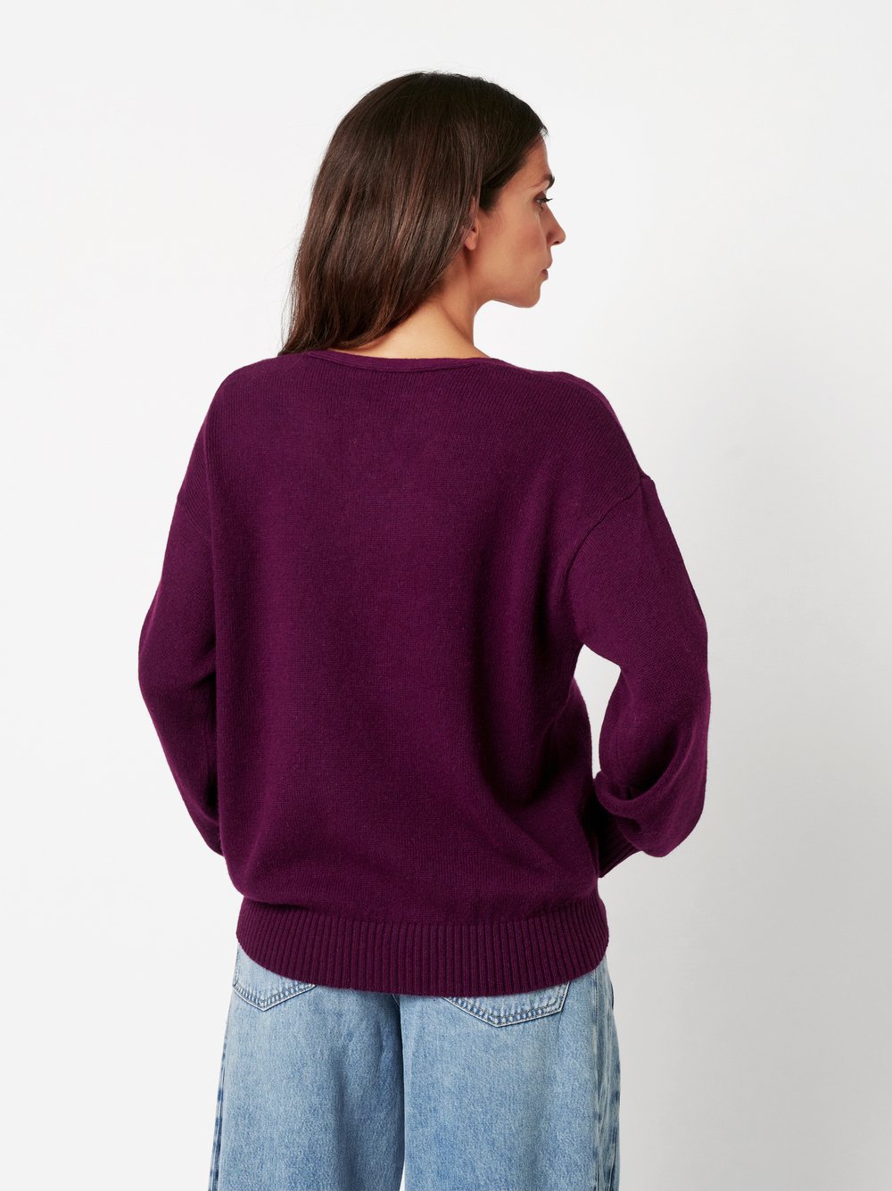 Pullover Ginger royal purple Rueckansicht