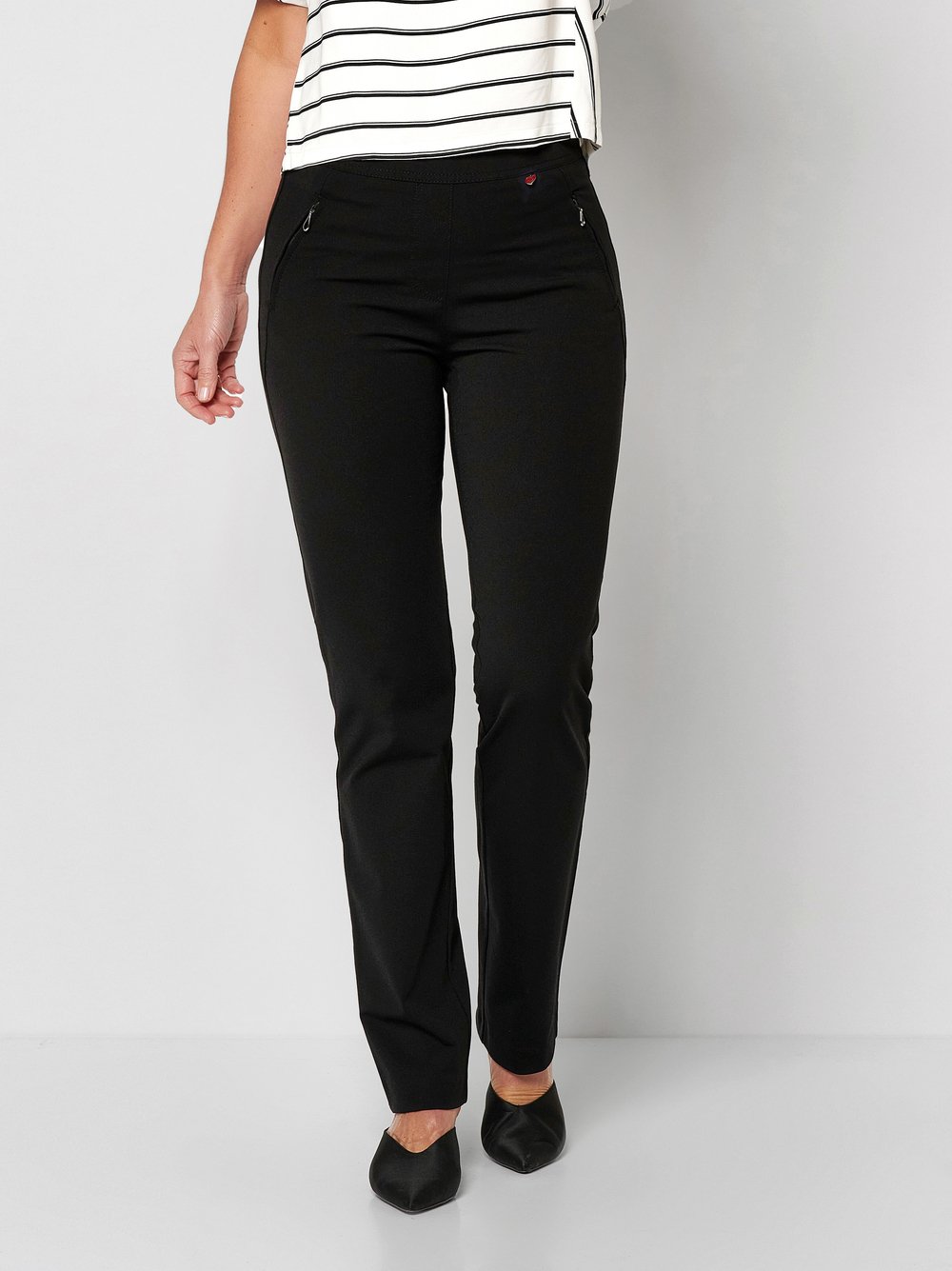 Hose Alice black Vorderansicht Hose Alice black Vorderansicht