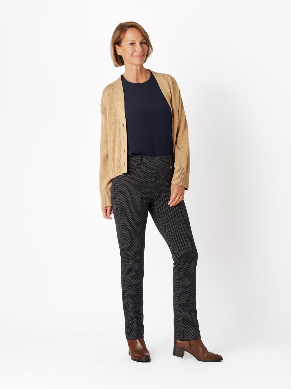 Hose Alice black/brown Outfitansicht