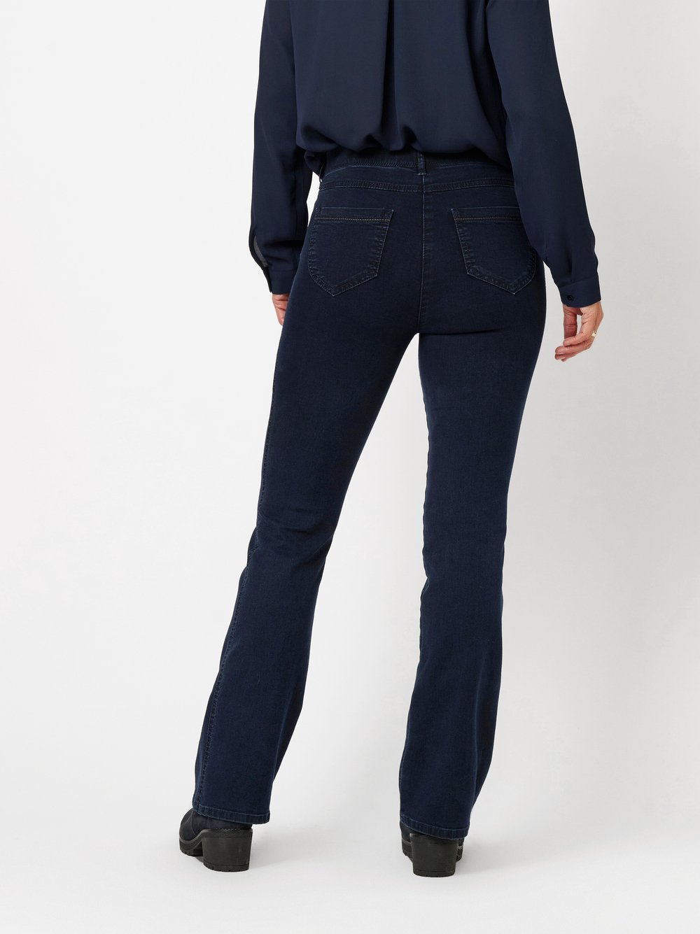 Trousers Meine beste Freundin dark blue rear view Trousers Meine beste Freundin dark blue rear view