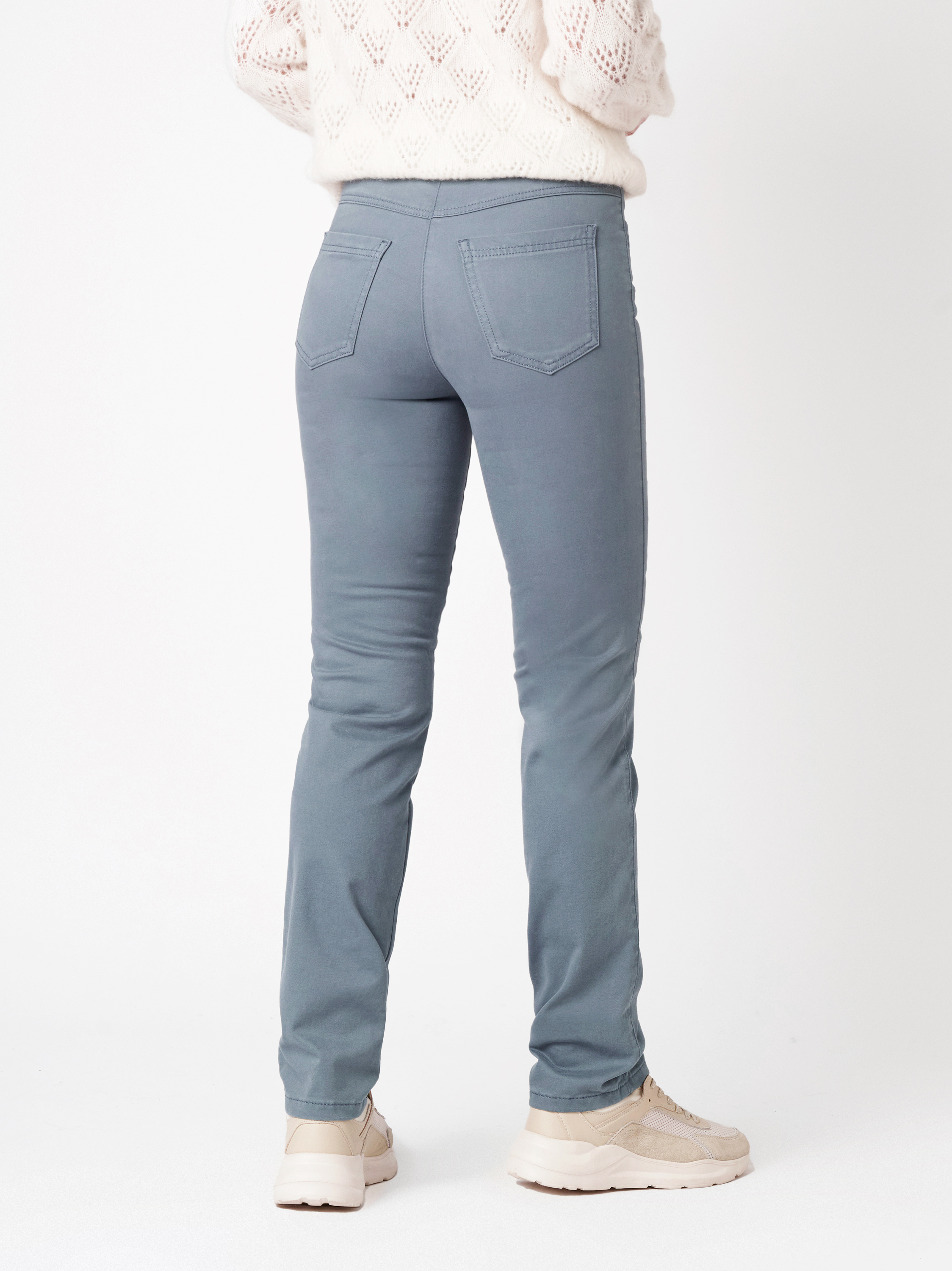 Trousers My Darling blue rear view Trousers My Darling blue rear view