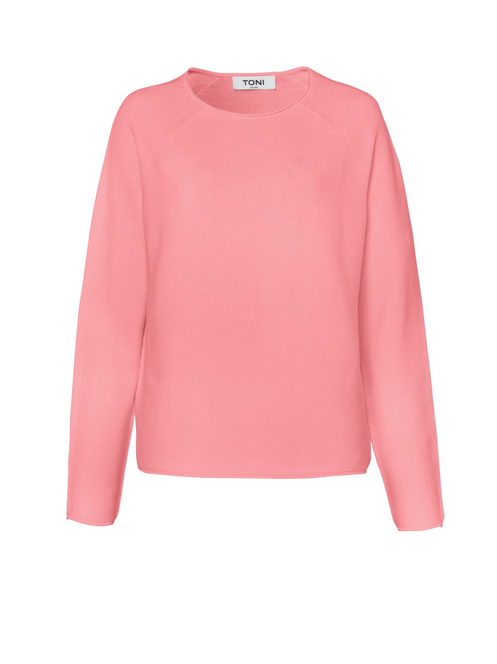 Damenpullover Summer Cosy in pink, luftiger Sommerpullover, freigestellte Produktansicht