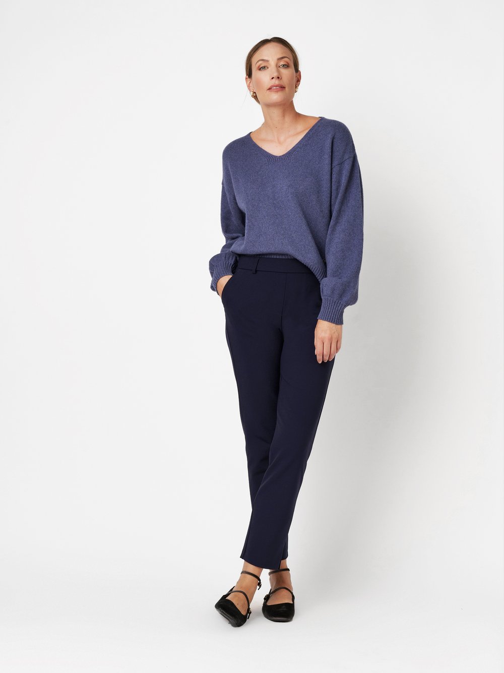 Hose Jenny dark blue Outfitansicht