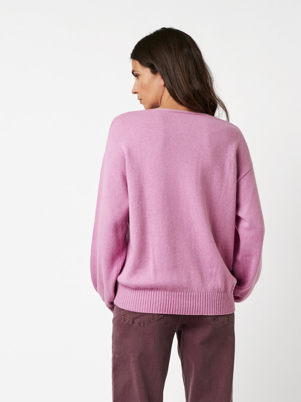 Pullover Ginger powder rose Rueckansicht