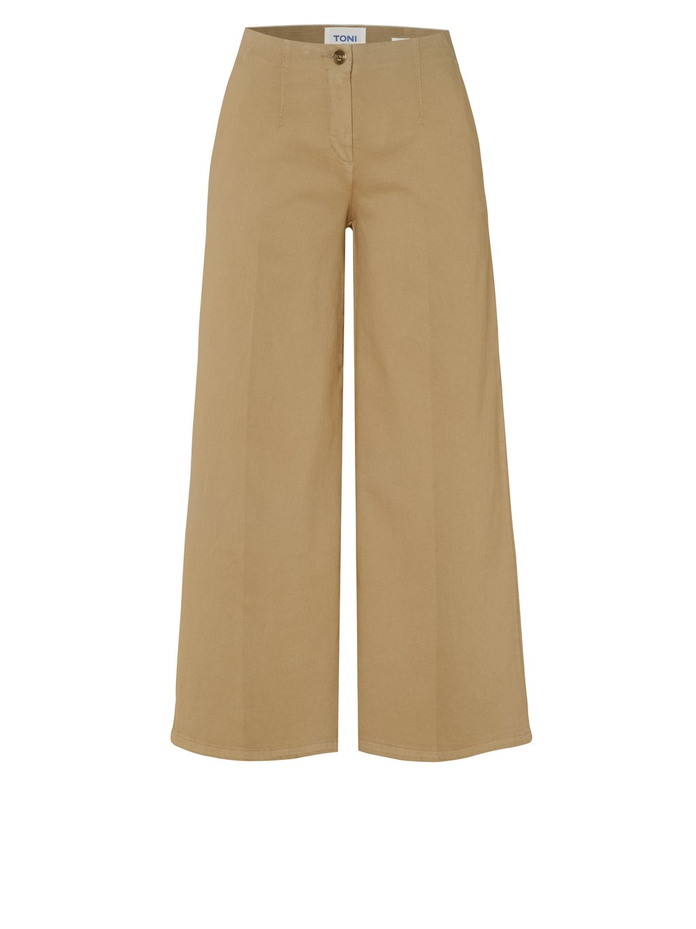 Damenjeans Jenny Culotte in light brown, Culotte aus leichtem Denim, freigestellte Produktansicht