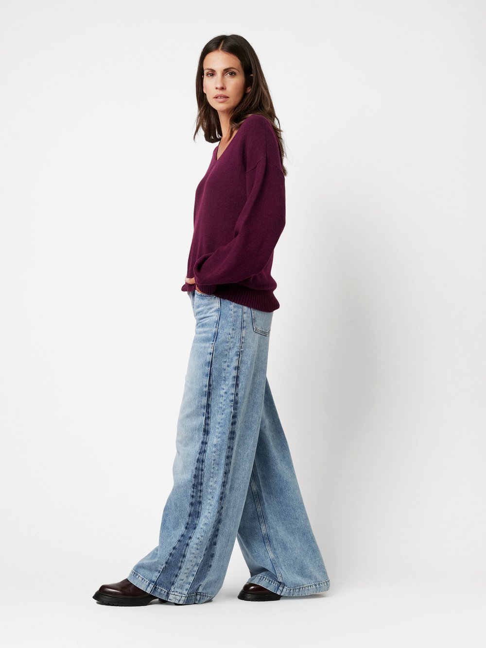 Jeans Liv blue bleached Outfitansicht