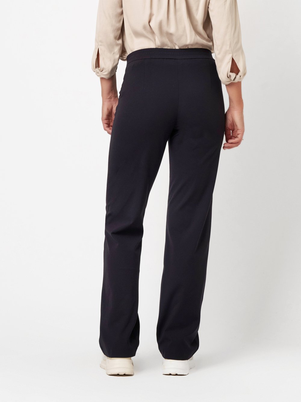 Trousers Scarlet navy rear view Trousers Scarlet navy rear view