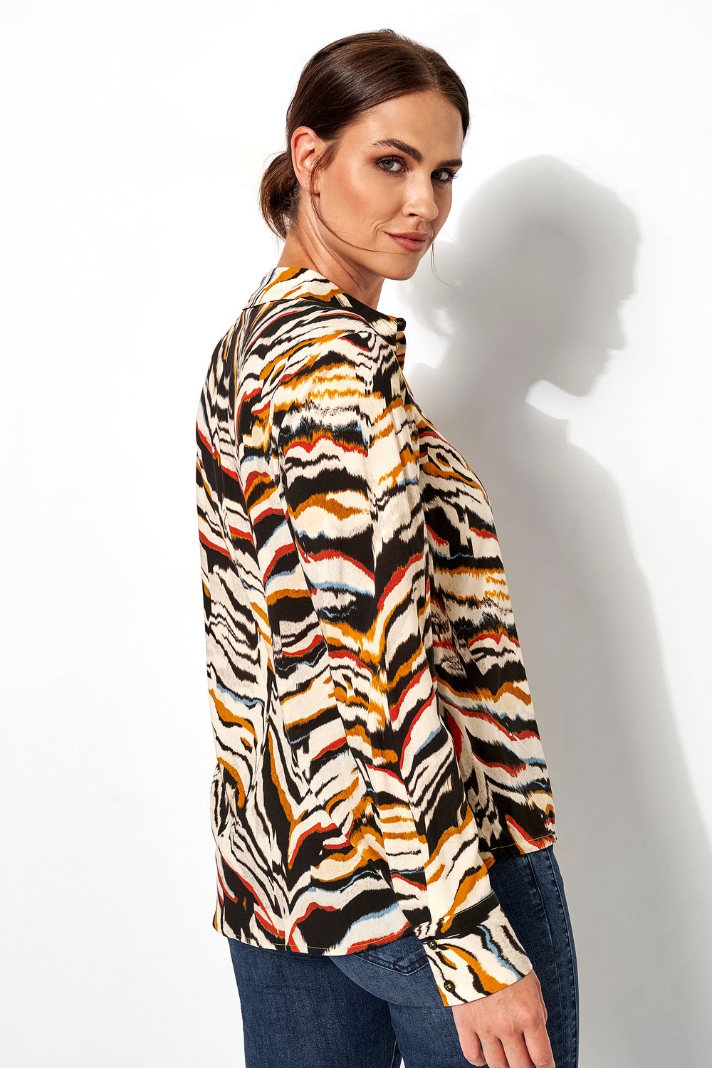 Bluse mit Animalprint | Style »Bianca« multicoloured