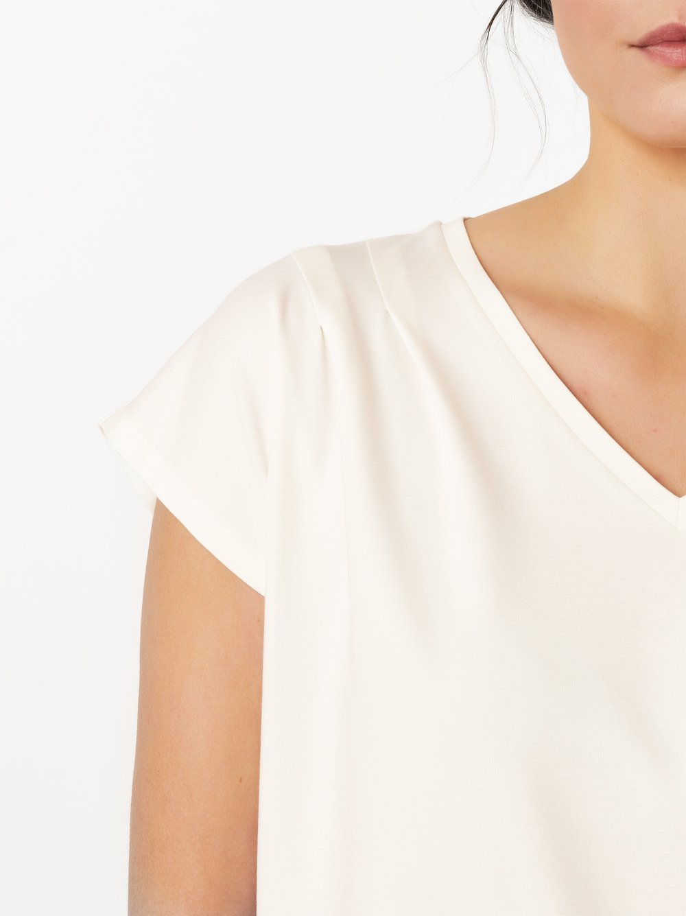 Shirt Evi offwhite Detailansicht