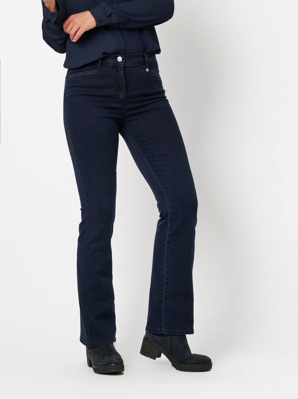 Trousers Meine beste Freundin dark blue front view Trousers Meine beste Freundin dark blue front view