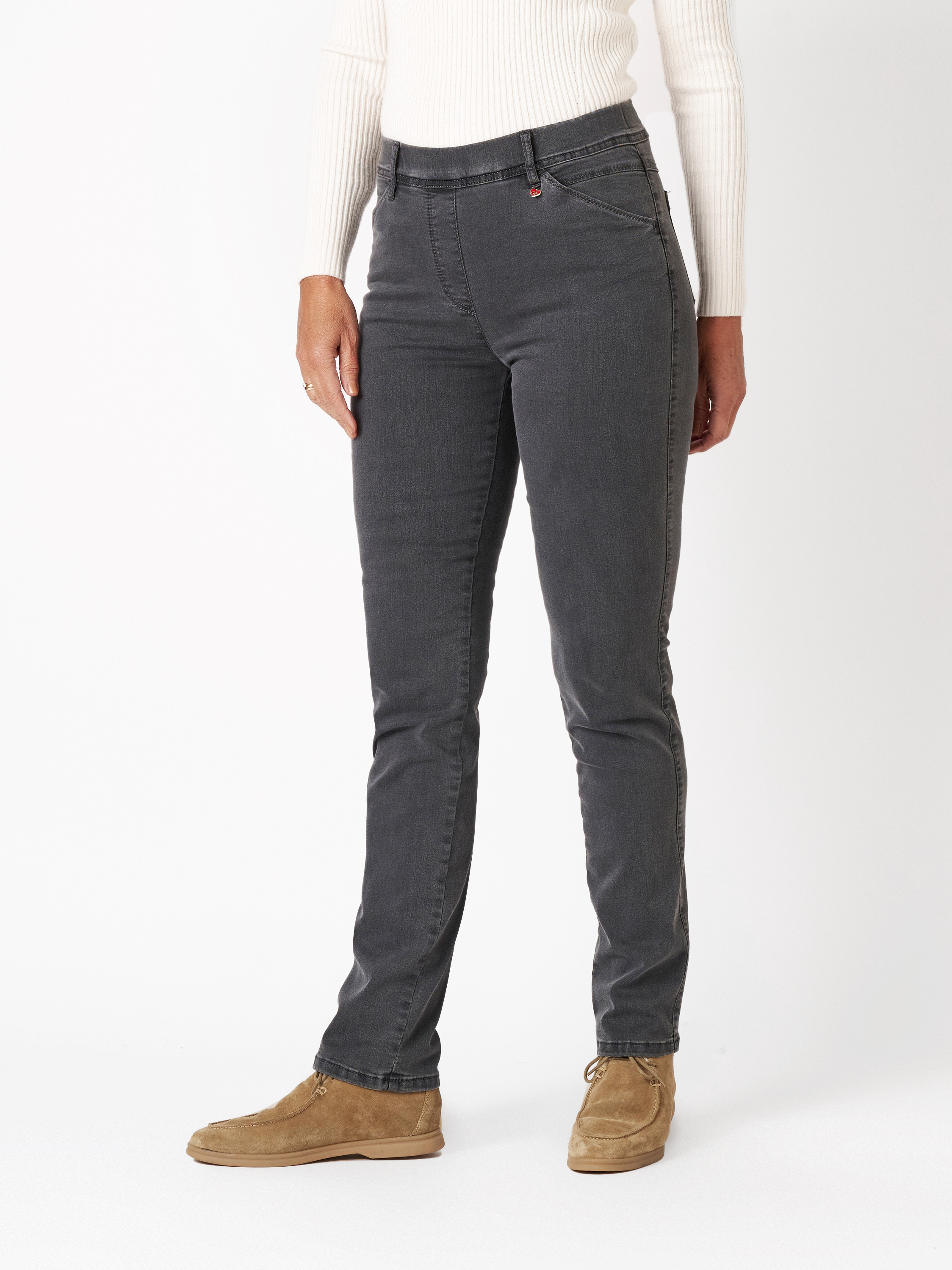 Trousers Alice anthra front view Trousers Alice anthra front view