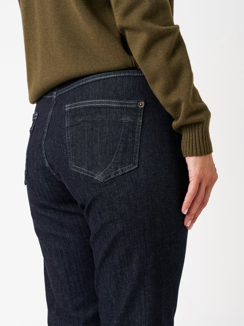 Jeans Honey rinsed blue detail view