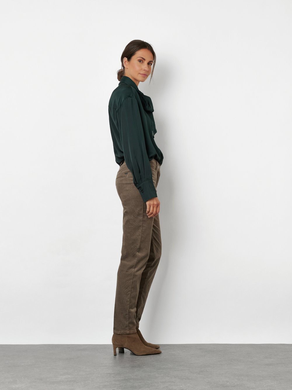 Smarte Cordhose | Style »Jenny Smart« Braun