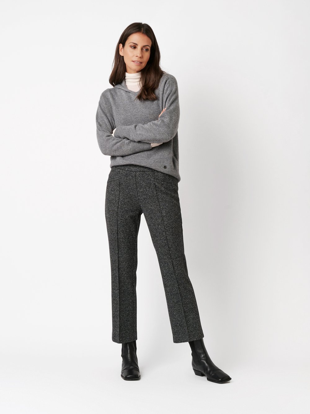 Hose Jenny black/grey Outfitansicht