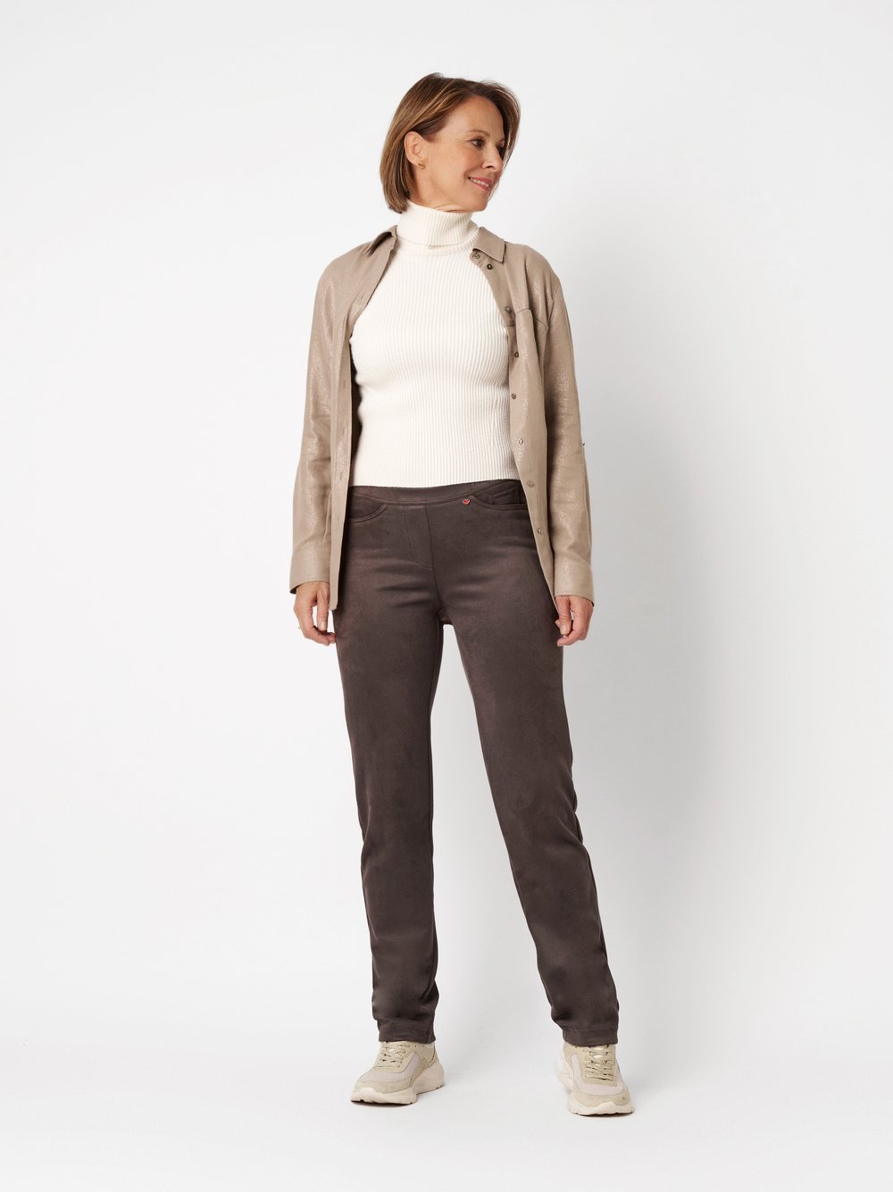 Hose Alice brown Outfitansicht