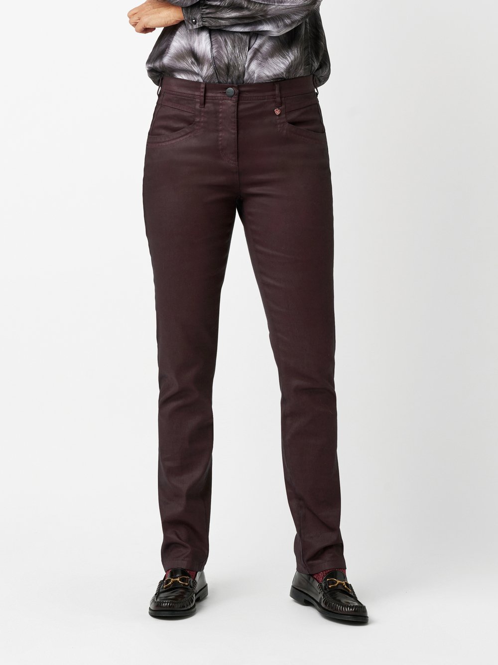 Jeans Meine beste Freundin wine Vorderansicht