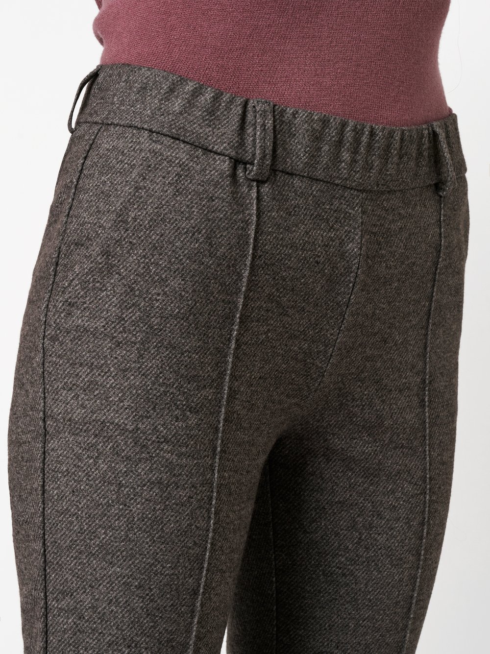 Trousers Jenny grey detail view Trousers Jenny grey detail view