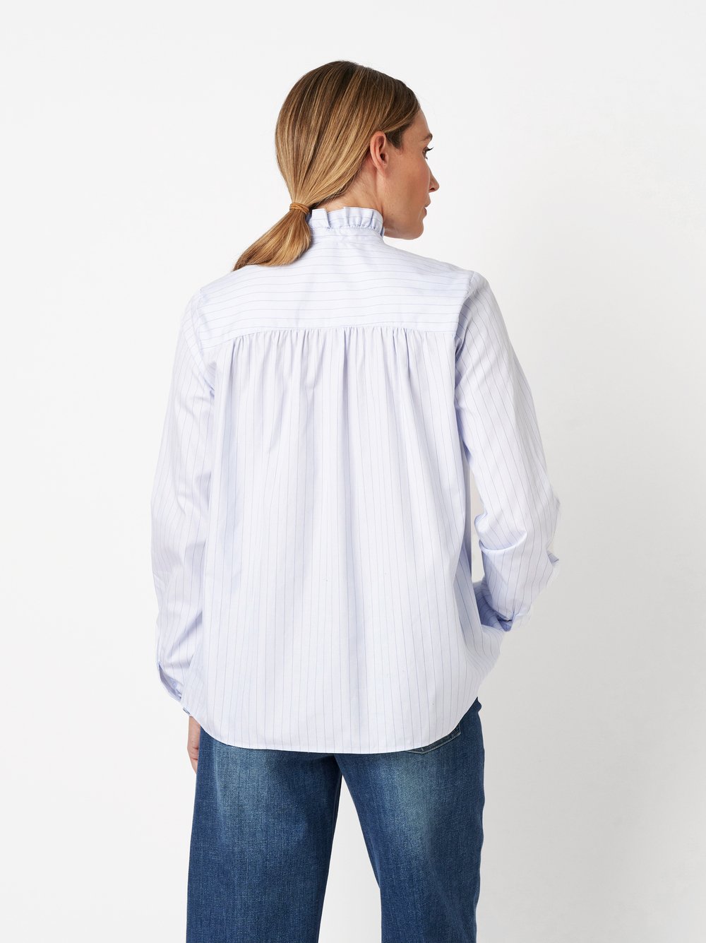 Bluse Cleo blue/blue Rueckansicht Bluse Cleo blue/blue Rueckansicht