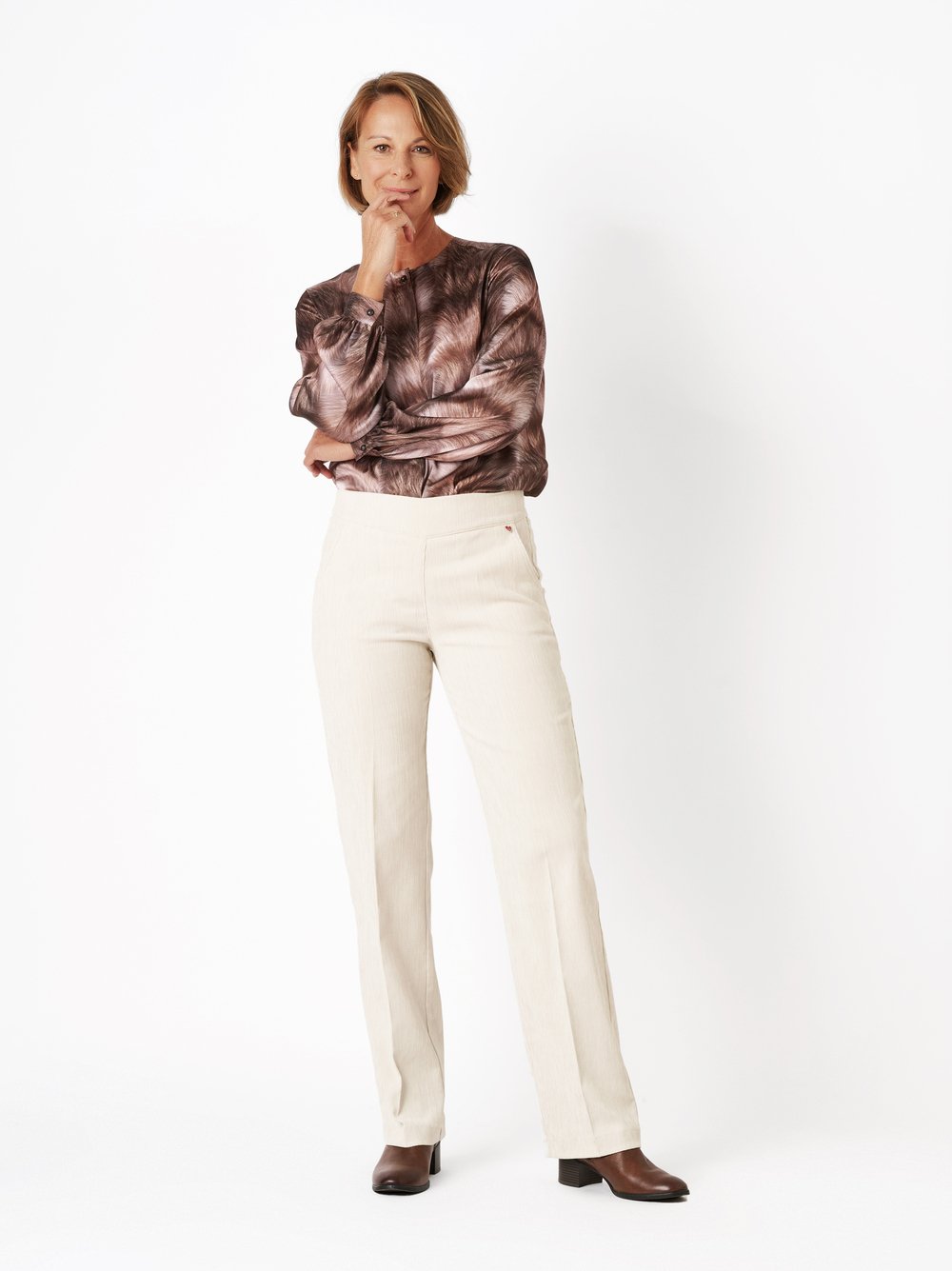 Hose Scarlet ecru Outfitansicht