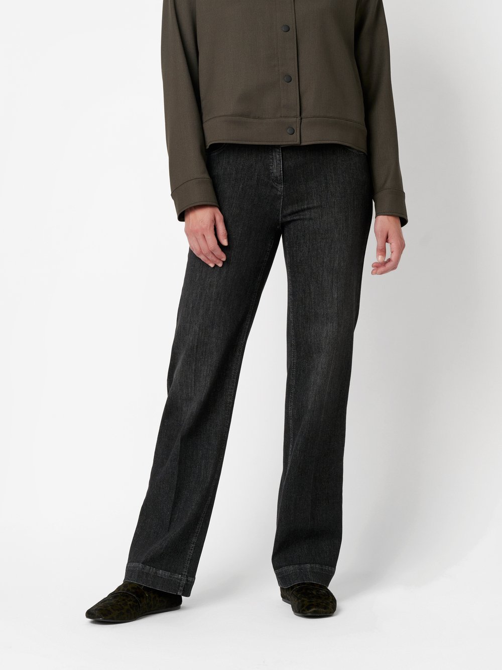 Jeans Jenny dark grey Vorderansicht Jeans Jenny dark grey Vorderansicht