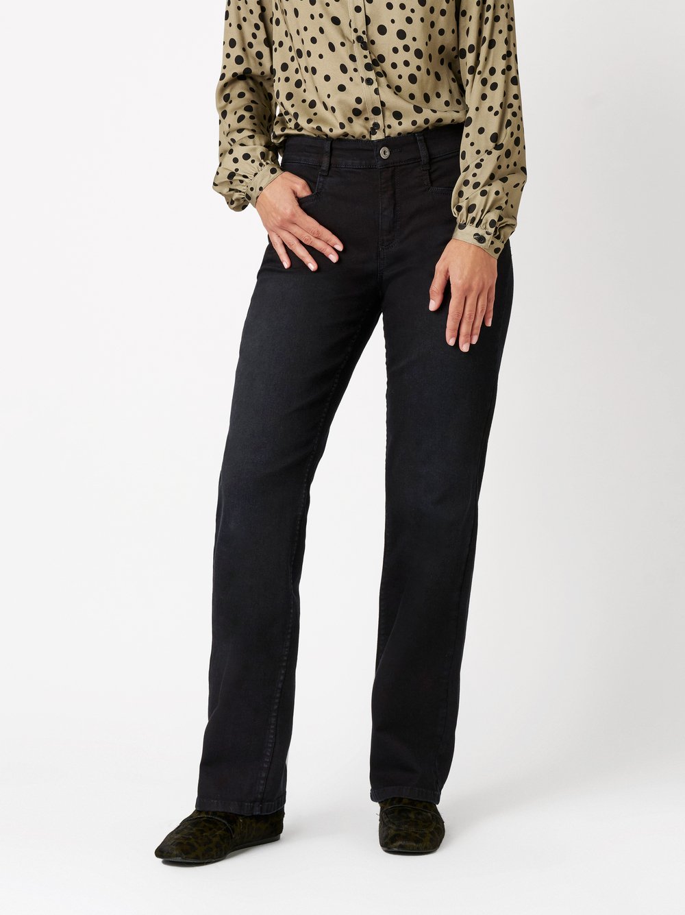Jeans Liv dark blue front view