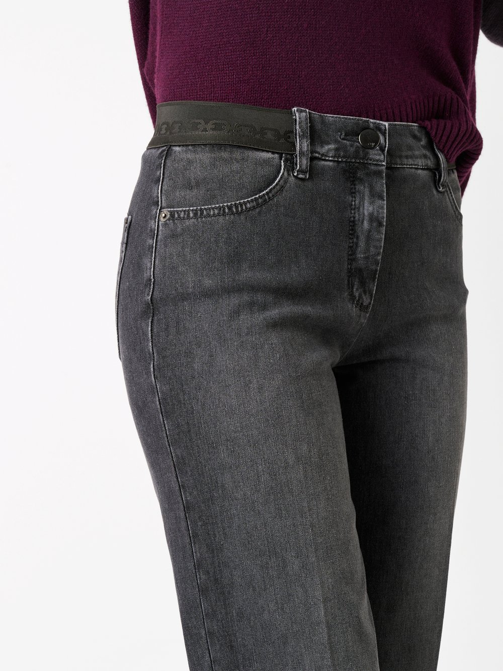Jeans Jenny dark grey Detailansicht