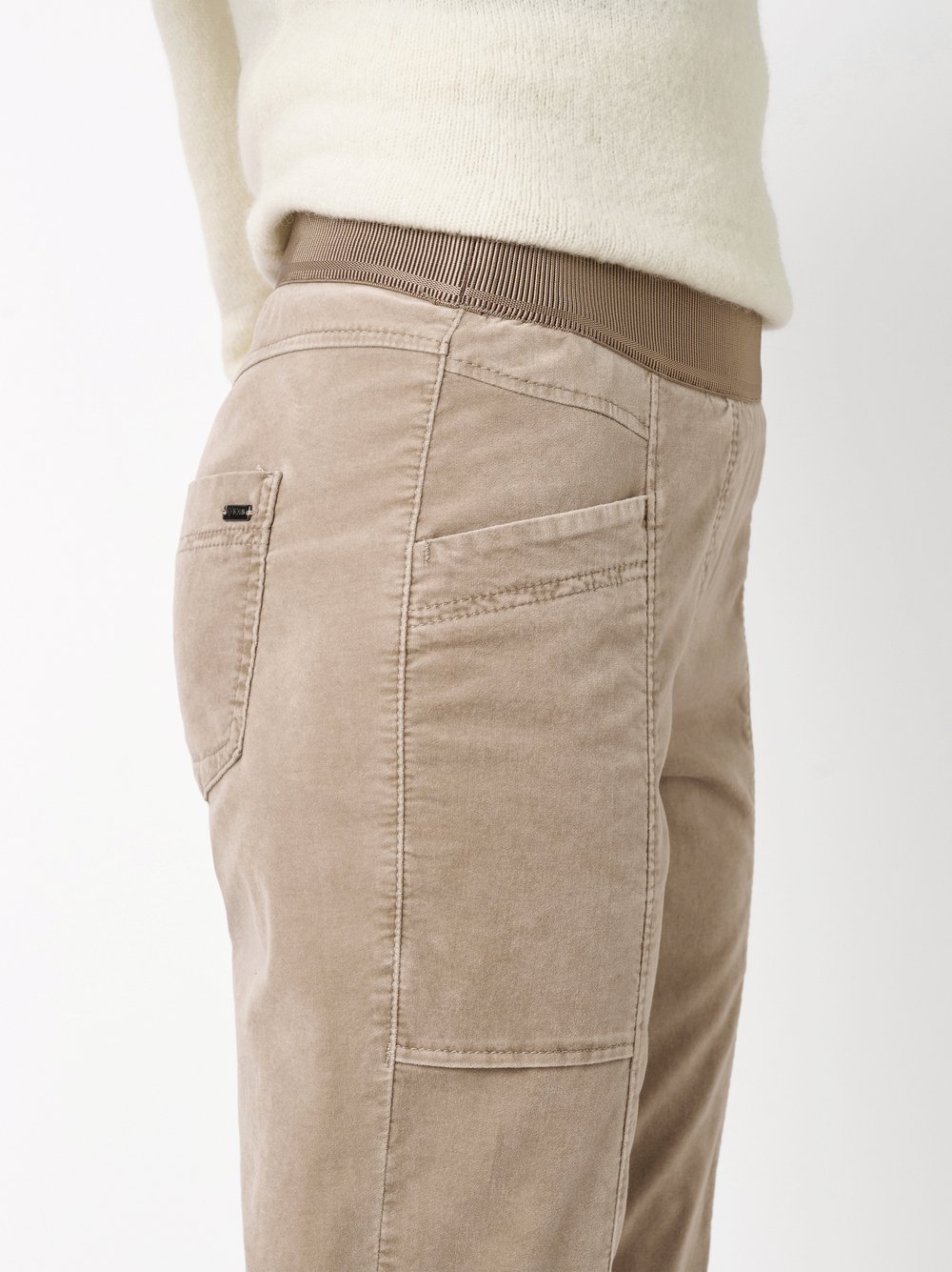 Hose Sue light brown Detailansicht