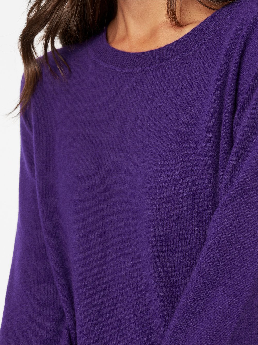 Pullover Gerit powder rose Detailansicht