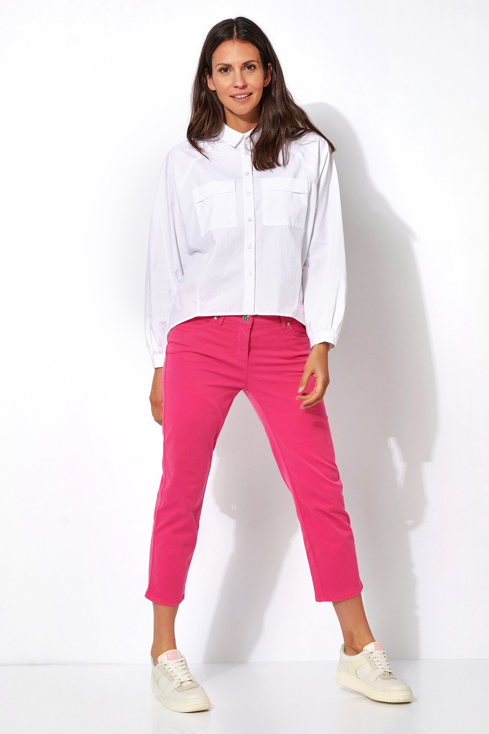 Soft 3/4 pants | Style »Perfect Shape« pink