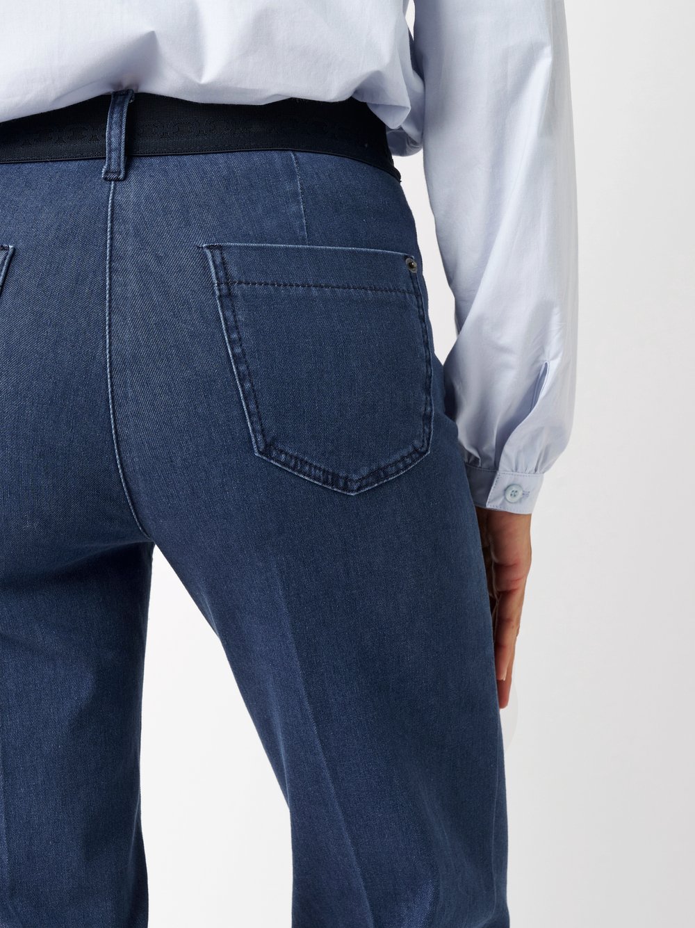 Jeans Jenny mid blue Detailansicht