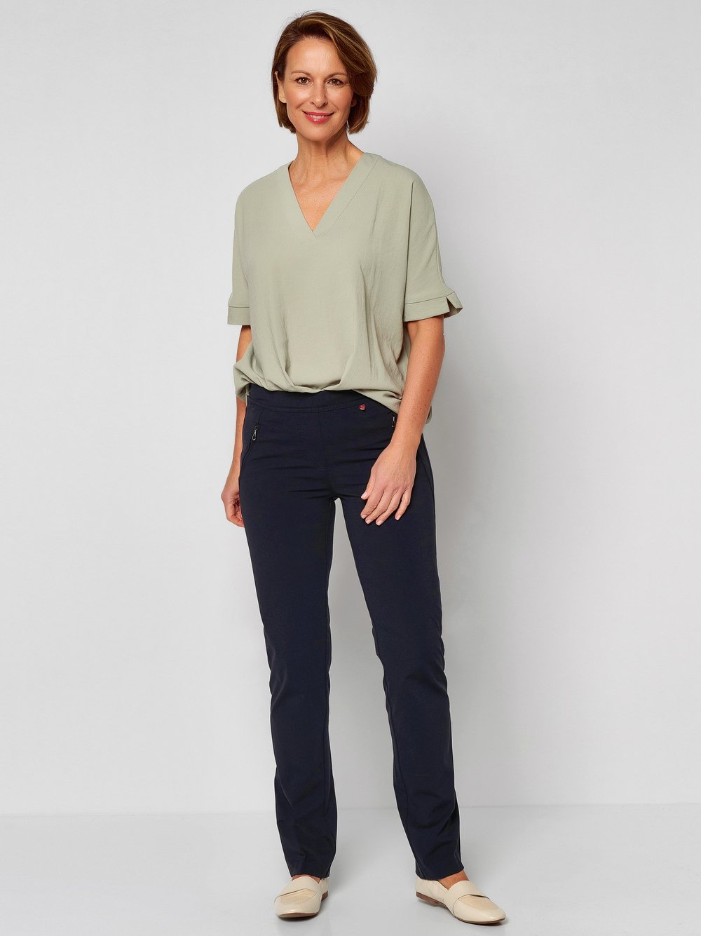 Hose Alice navy Outfitansicht Hose Alice navy Outfitansicht