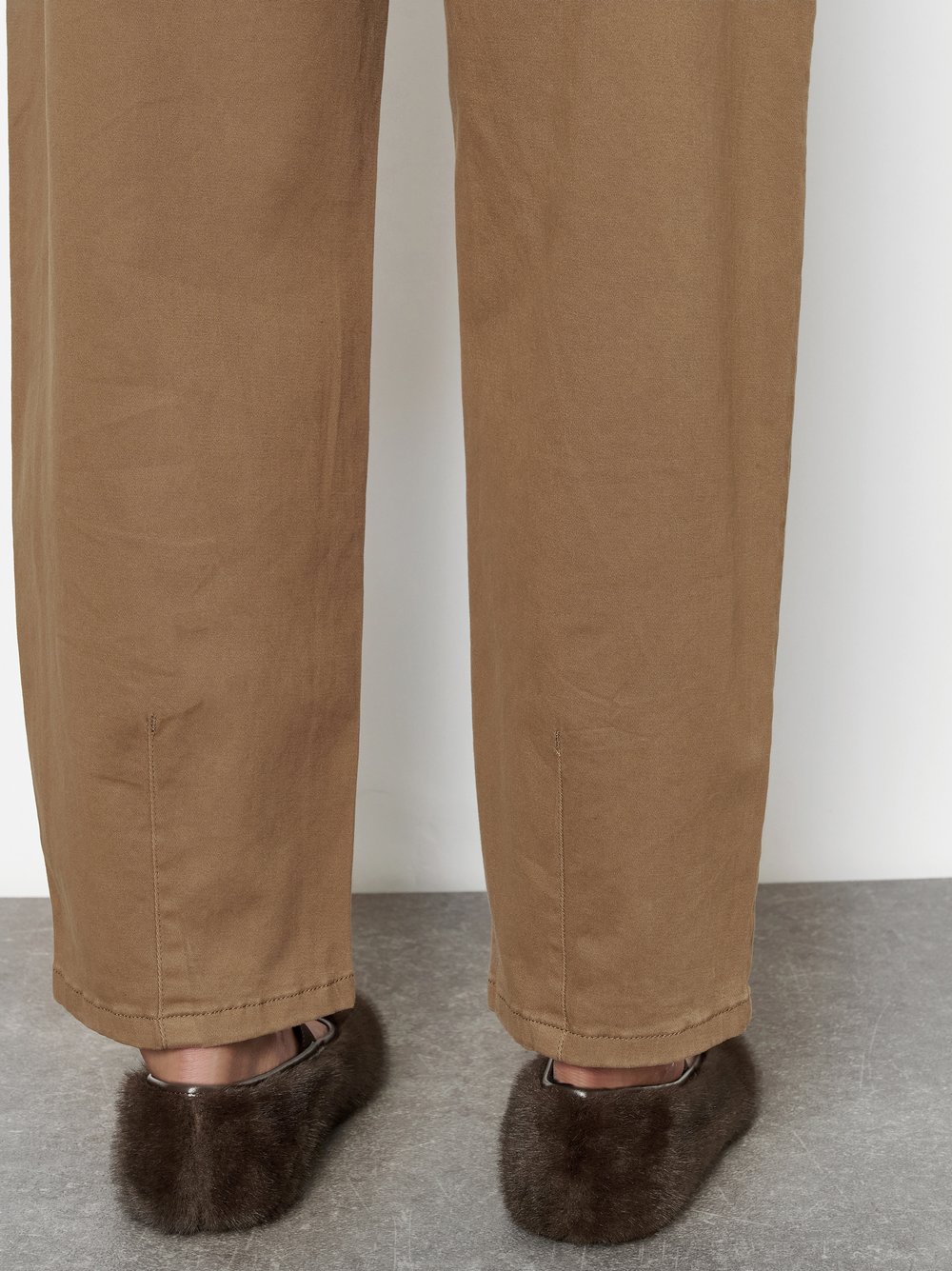 Barrel-Hose mit markanten Fronttaschen | Style »Liv Barrel« Braun
