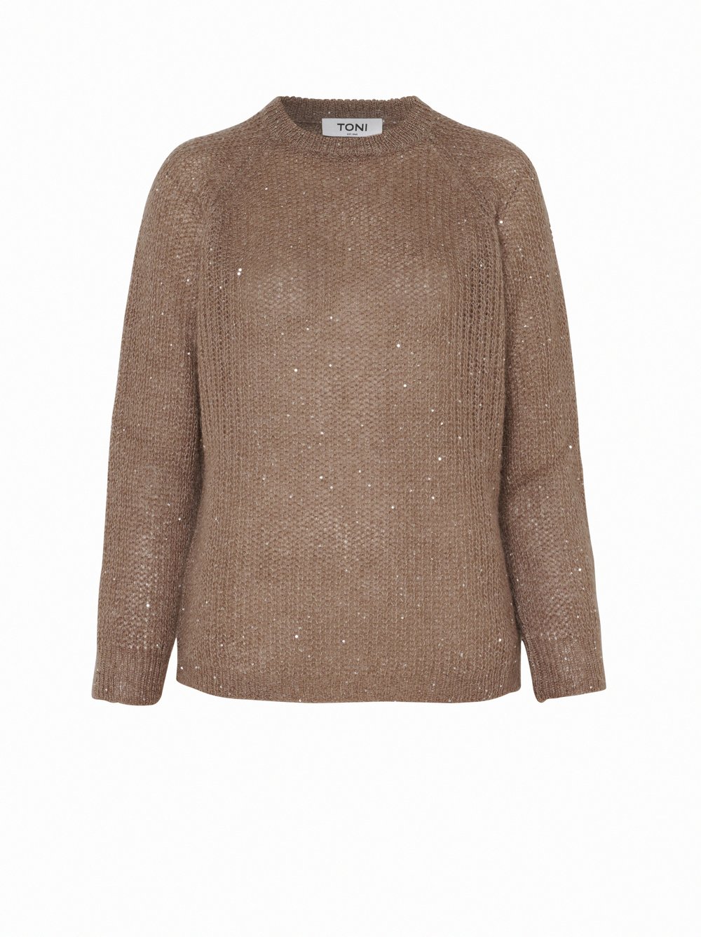 Sequin Knit Jumper | Style »Gail« Brown
