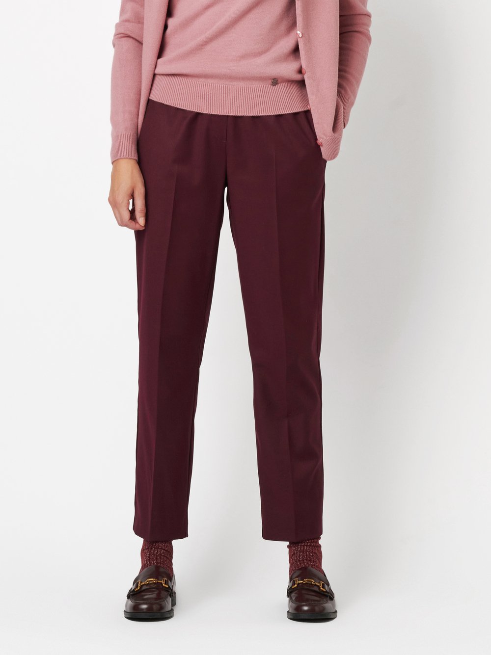 Hose Sue dark red Vorderansicht
