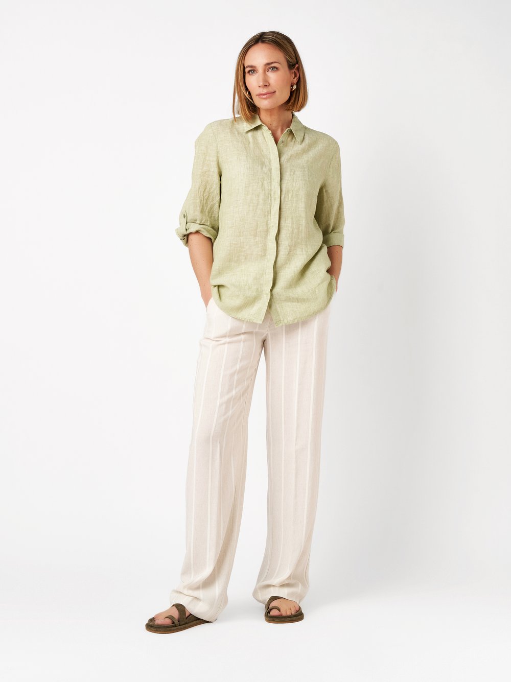 light green dress shirt outfit Dress Shirts Outfits Green