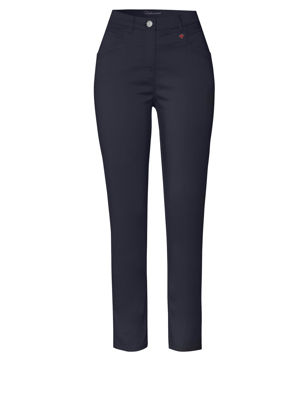 Damenhose Meine beste Freundin 7/8 in dark blue, Sommerliche 7/8-Hose, freigestellte Produktansicht