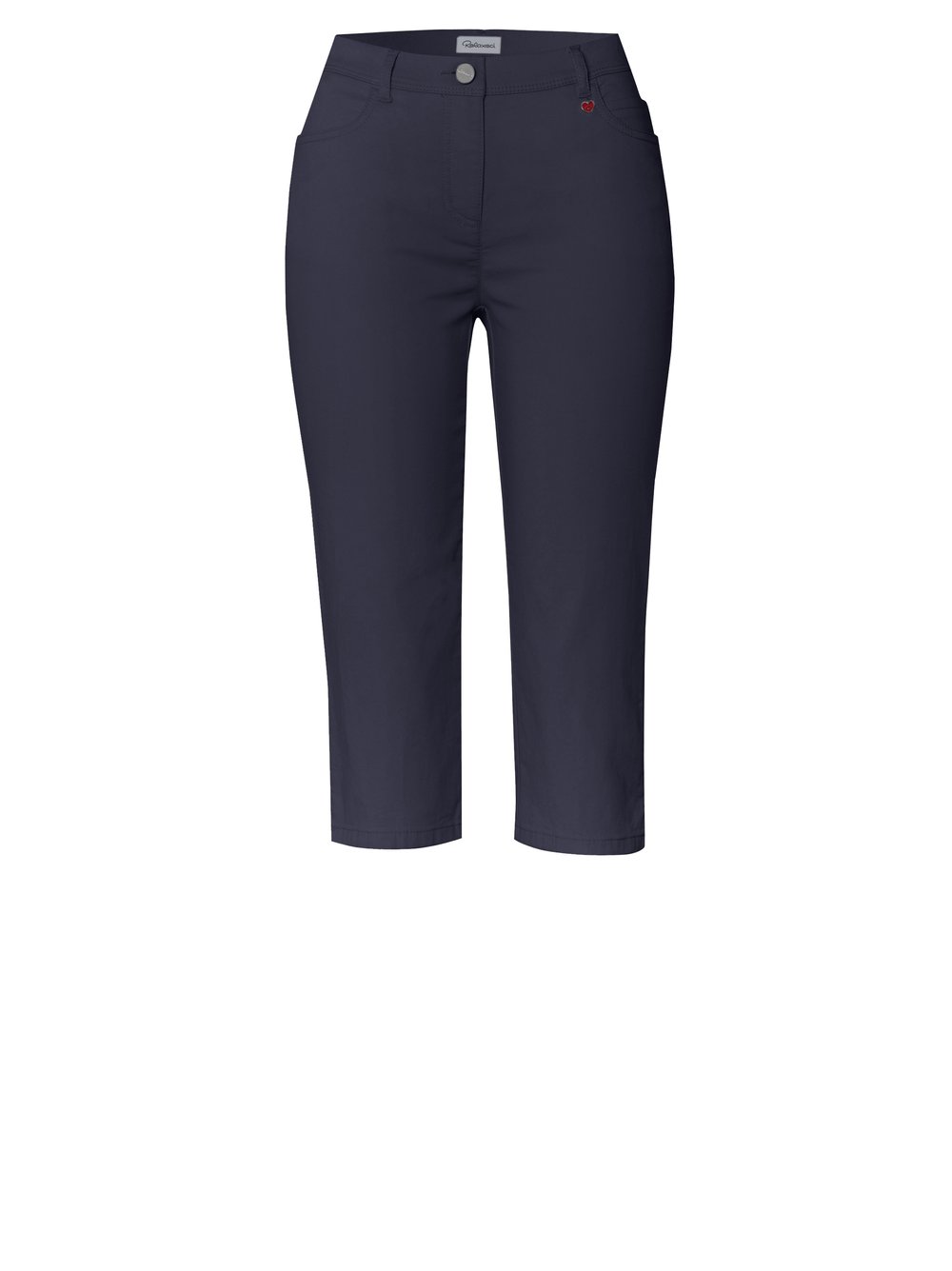 Damenhose Meine beste Freundin Capri in dark blue, Sommerliche Capri-Hose, freigestellte Produktansicht
