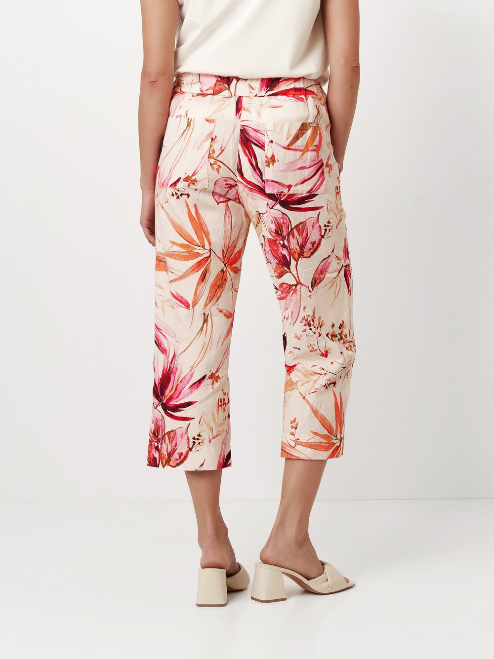 Hose Pia multicolour pink Rueckansicht