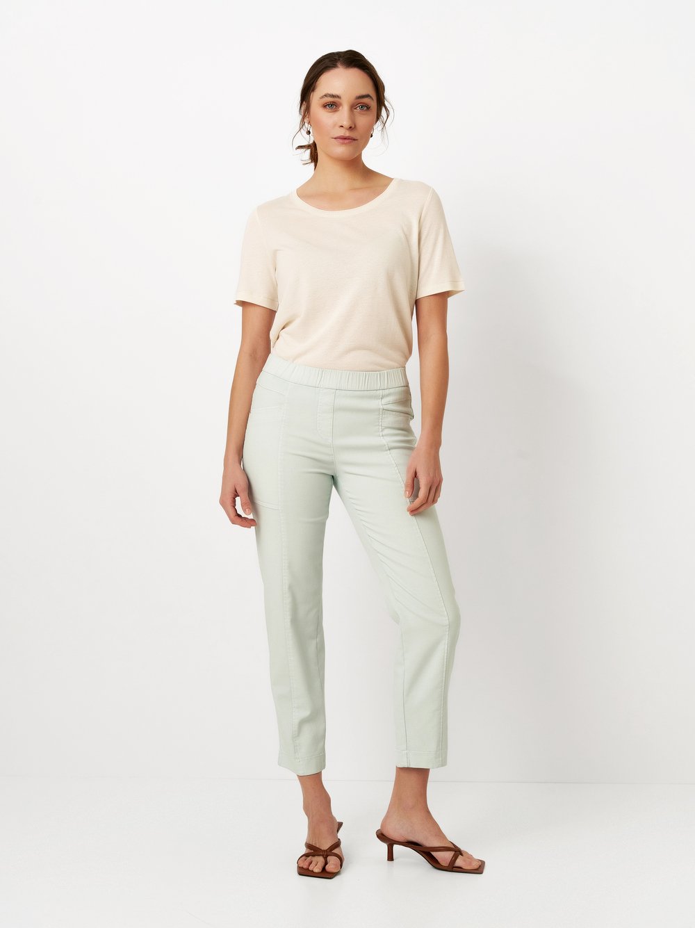 Hose Sue mint Outfitansicht