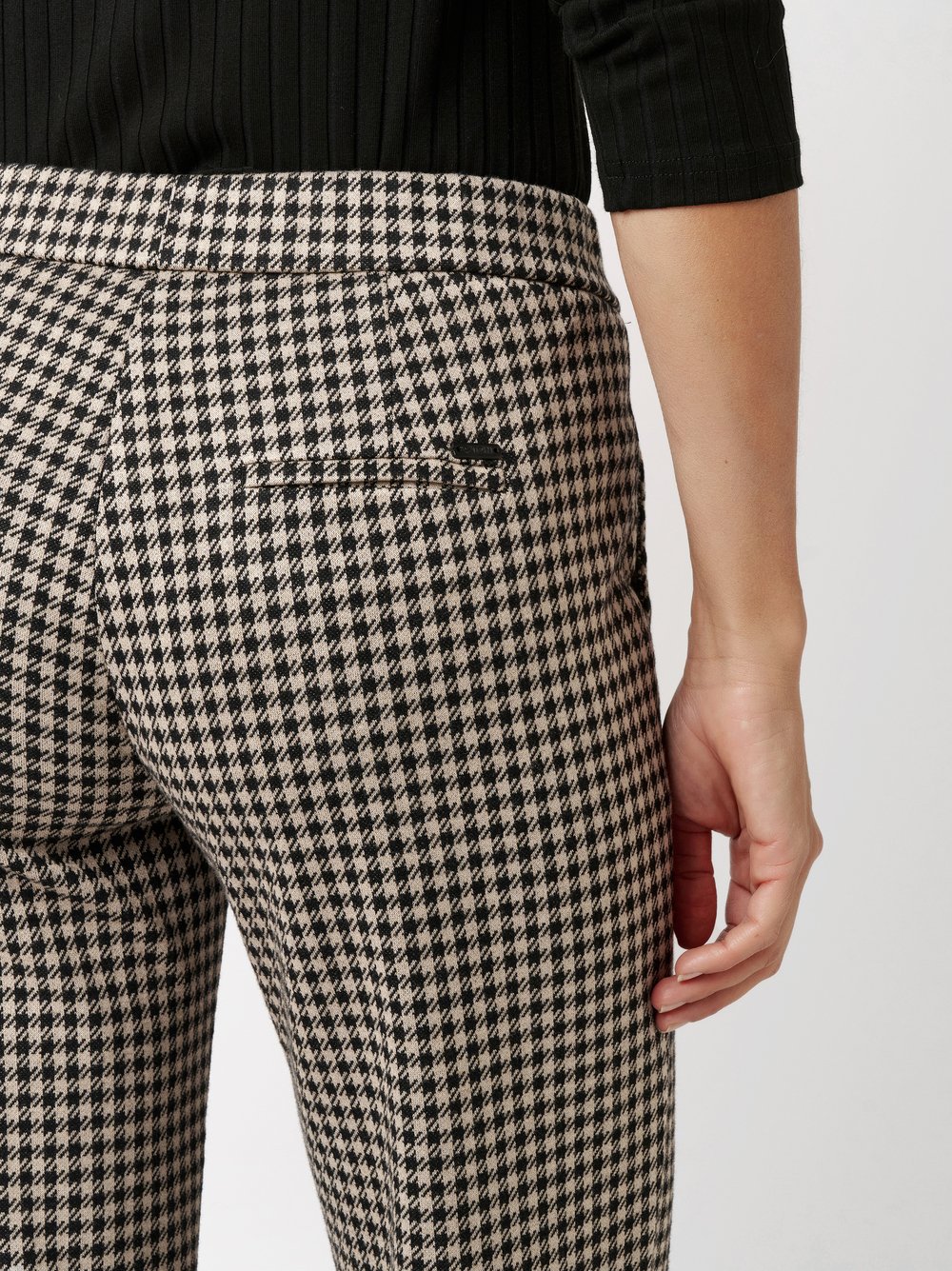 Hose Jenny black/beige Detailansicht