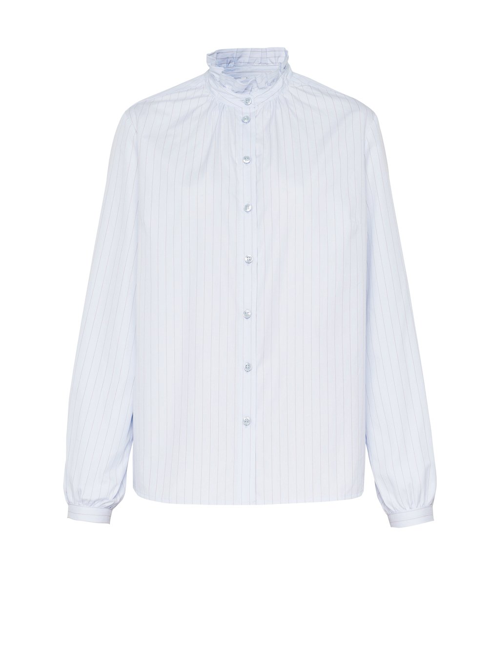 Bluse Cleo blue/beige Freisteller Bluse Cleo blue/beige Freisteller