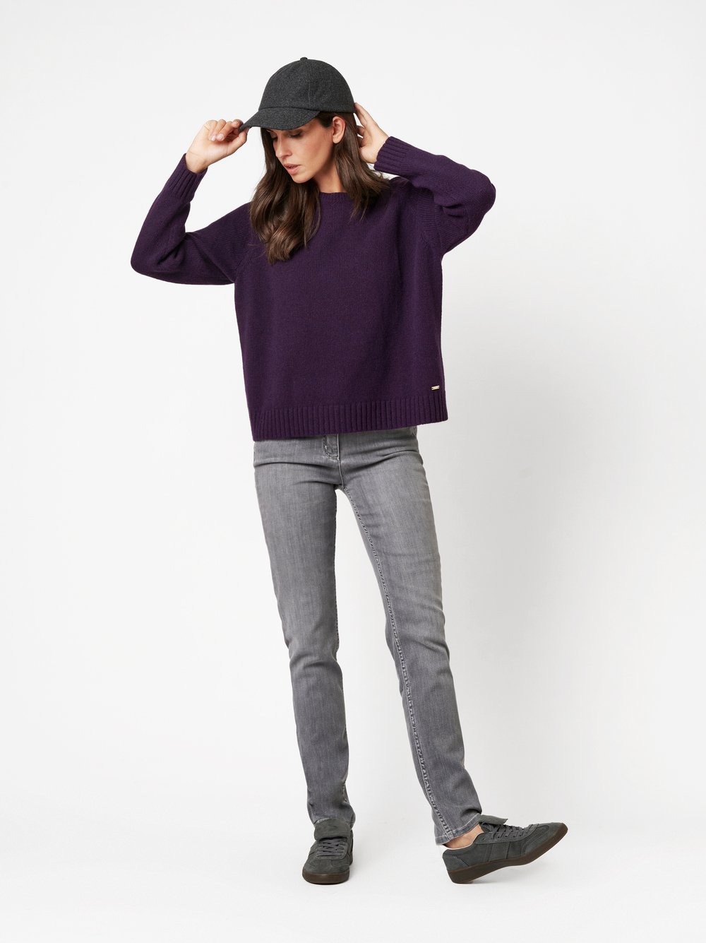 Jeans be loved grey Outfitansicht