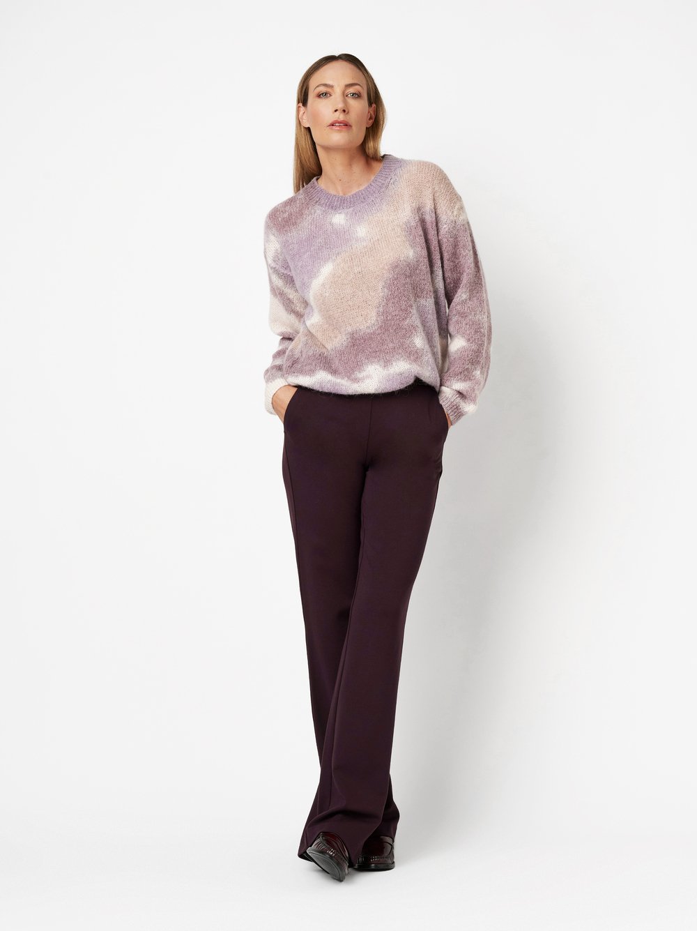 Hose Jenny wine Outfitansicht Hose Jenny wine Outfitansicht