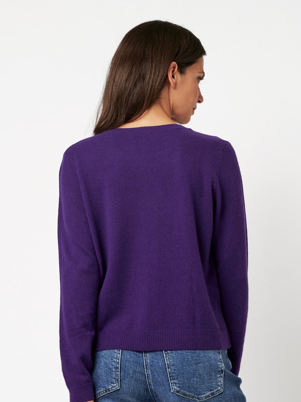 Pullover Gerit powder rose Rueckansicht