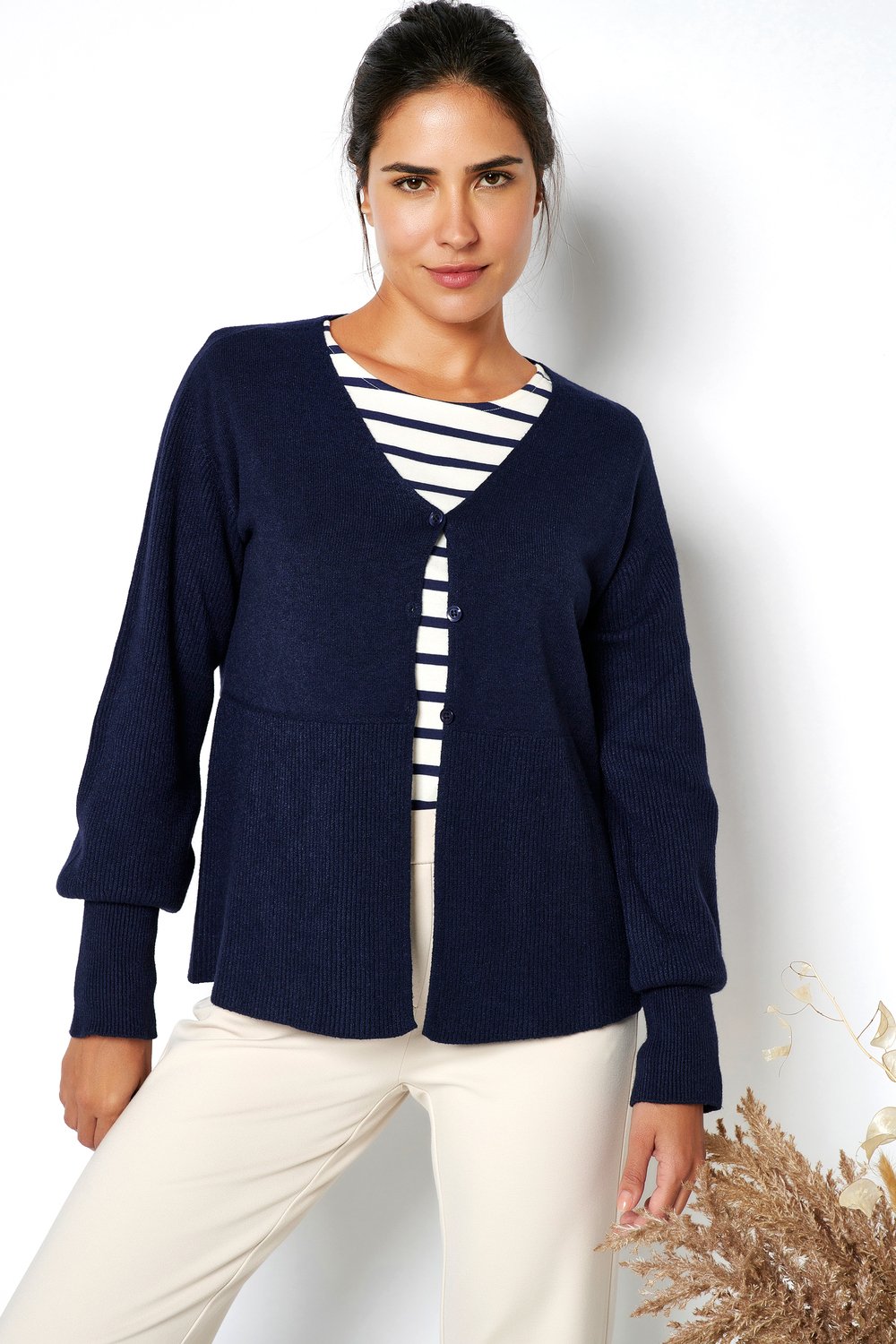 Cardigan | Style »Ina« dark blue