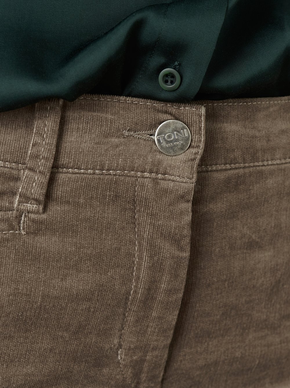 Smarte Cordhose | Style »Jenny Smart« Braun