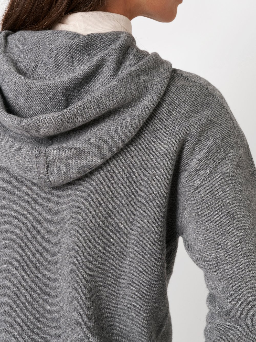 Pullover Ivie light grey Detailansicht