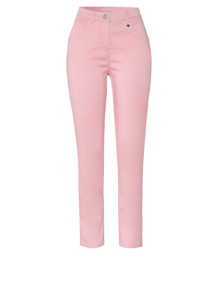 Womens trousers Meine beste Freundin 7/8 in rose, summery 7/8 pants, product view