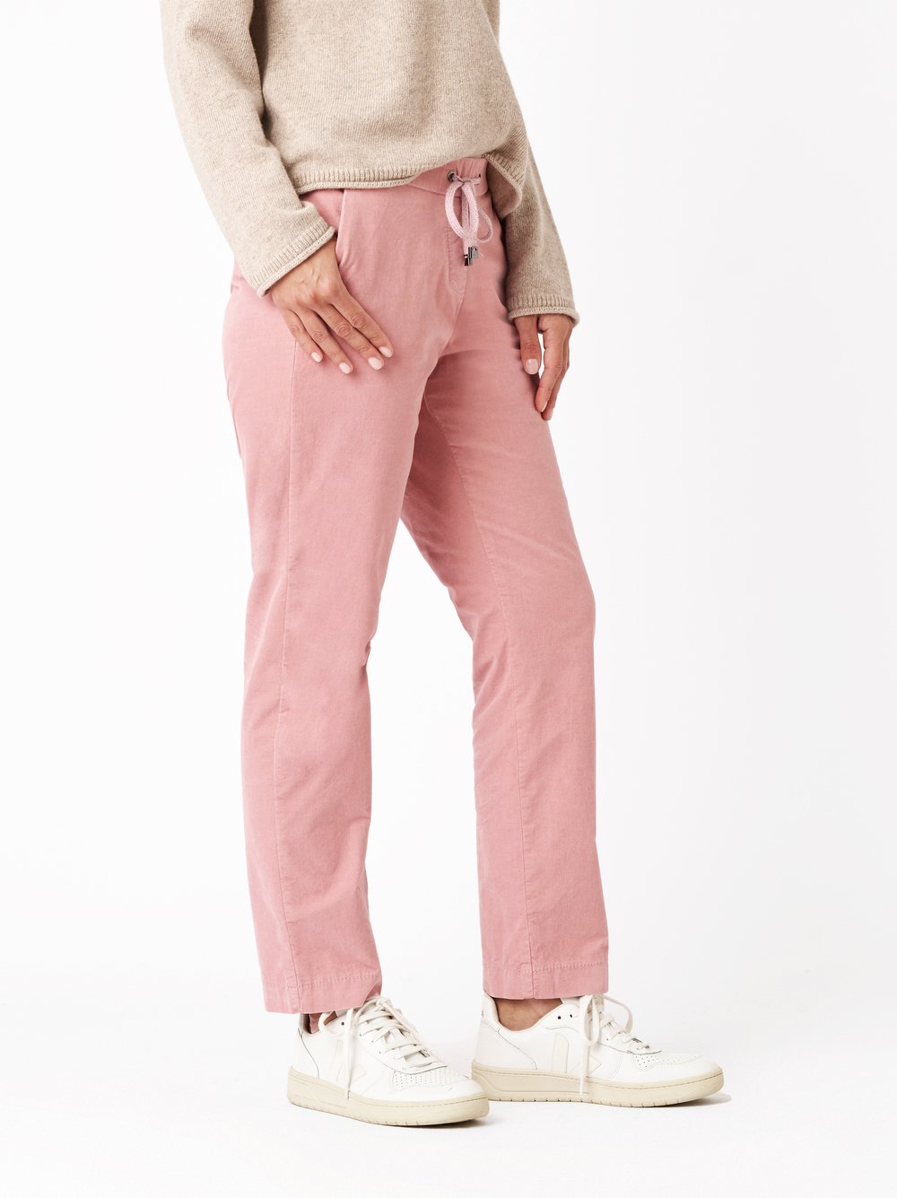 Trousers Sue rose front view