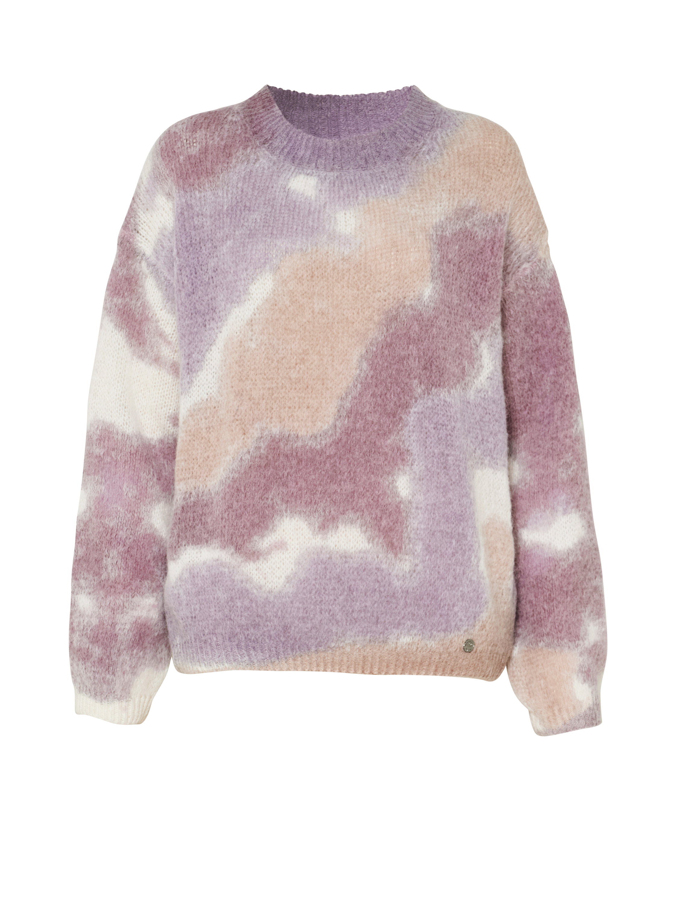 Sweater Golda mauve/offwhite hollow Sweater Golda mauve/offwhite hollow